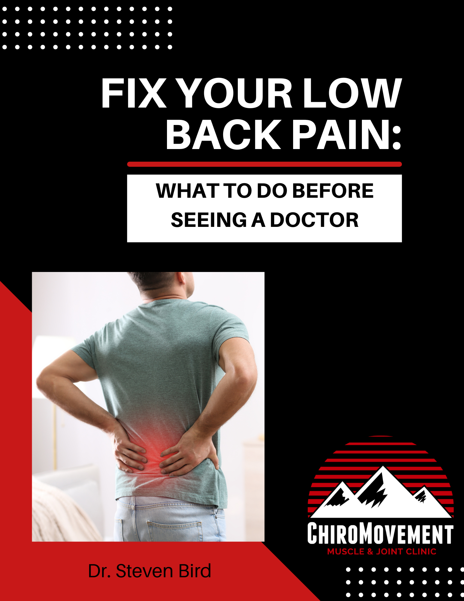 FIX YOUR BACK FIx Your Low Back