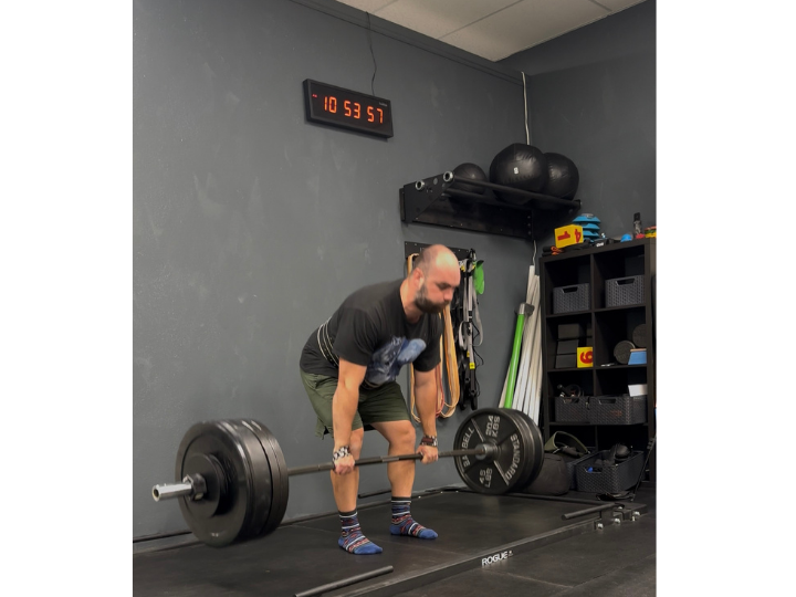 patient deadlifting after injury